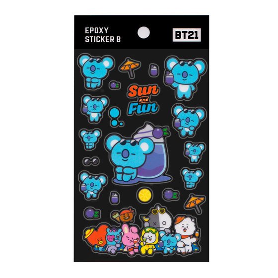 Стикеры БТС И бт21