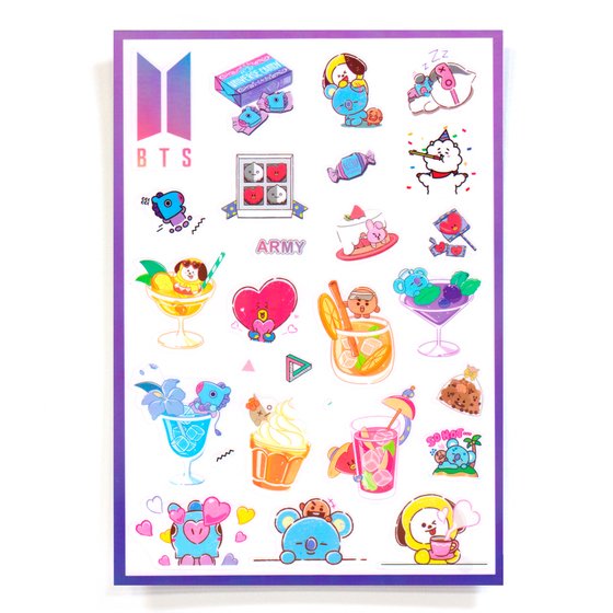 БТС Стикеры bt21
