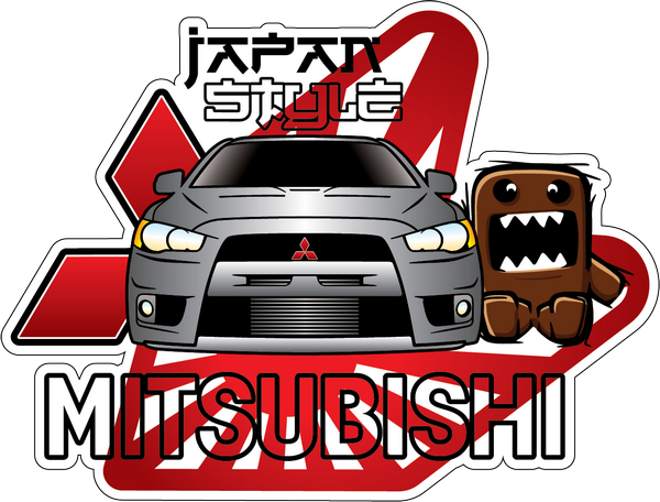 Японские наклейки на авто
