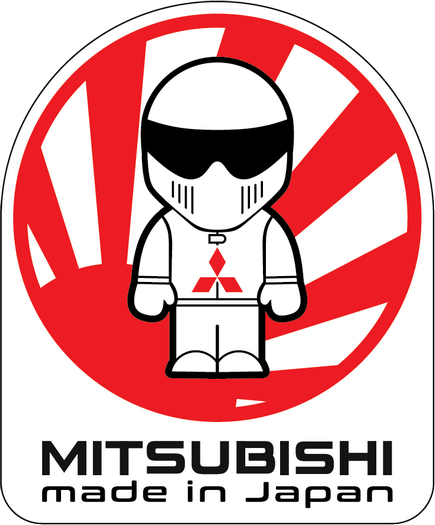 Наклейка Mitsubishi