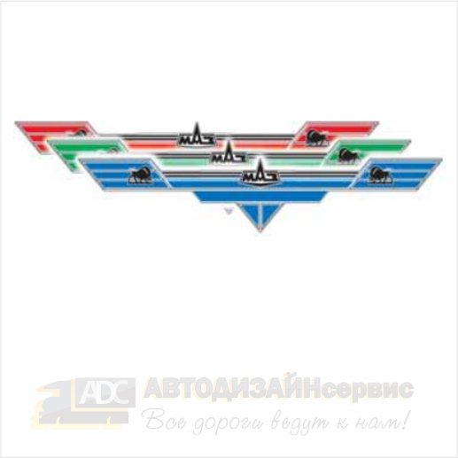 Наклейки на МАЗ