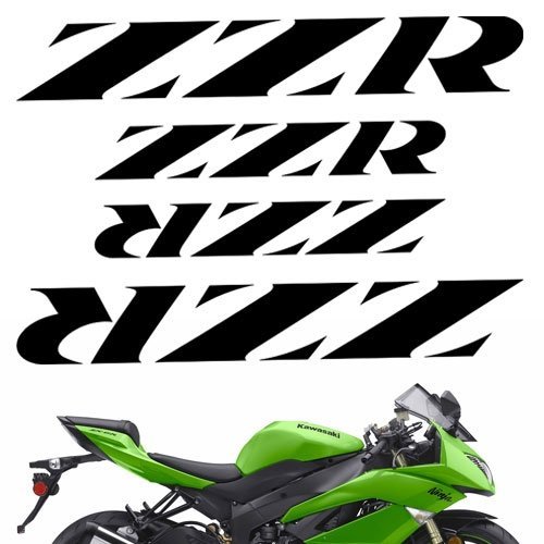 Наклейка на бак Kawasaki карбон