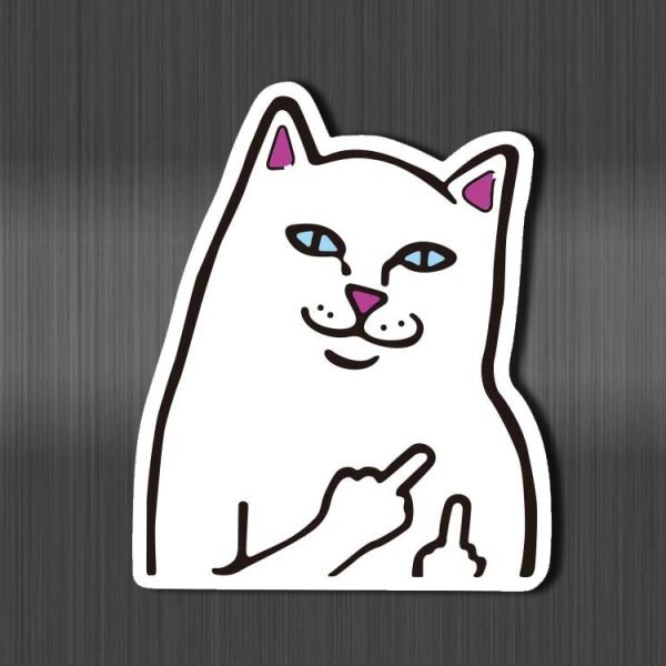 Смайлик среднего пальца