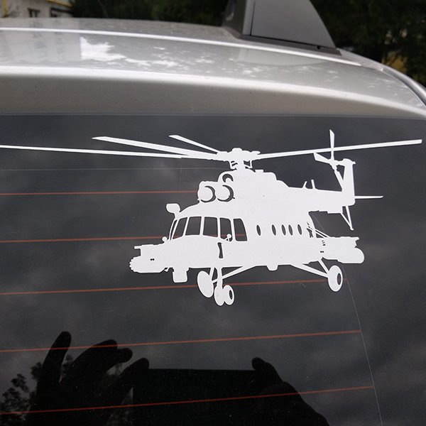 Наклейка вертолеты