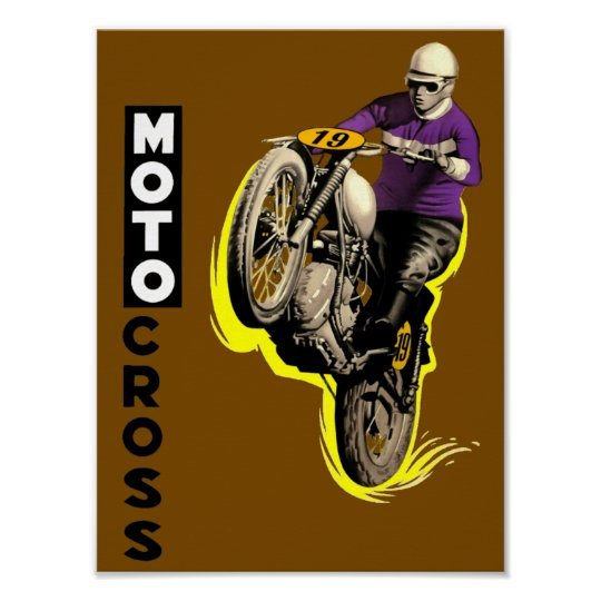 Ретро мотокросс