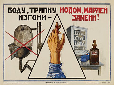 Советские плакаты охрана труда