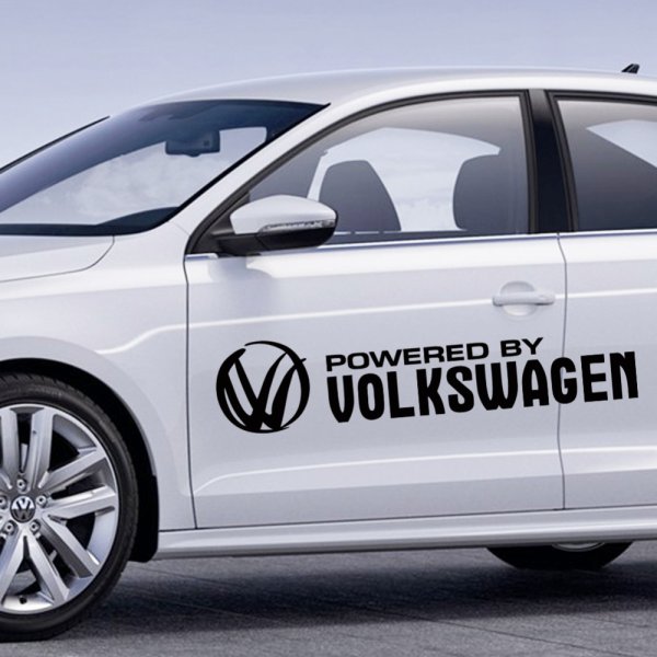 Volkswagen наклейки на машину