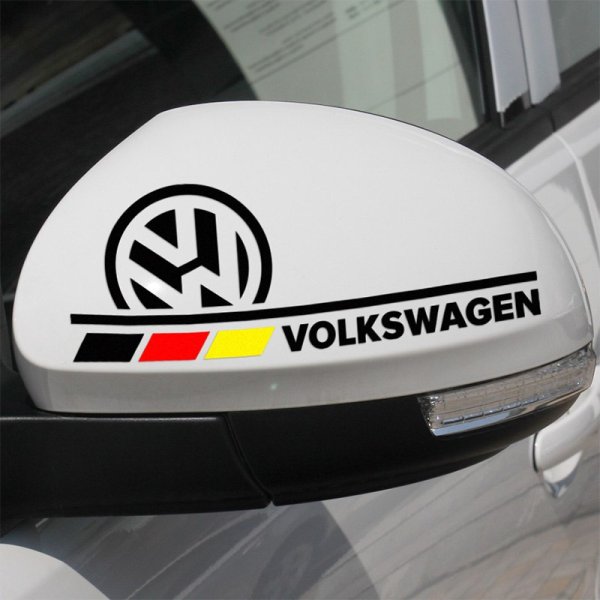 Наклейки на авто Volkswagen