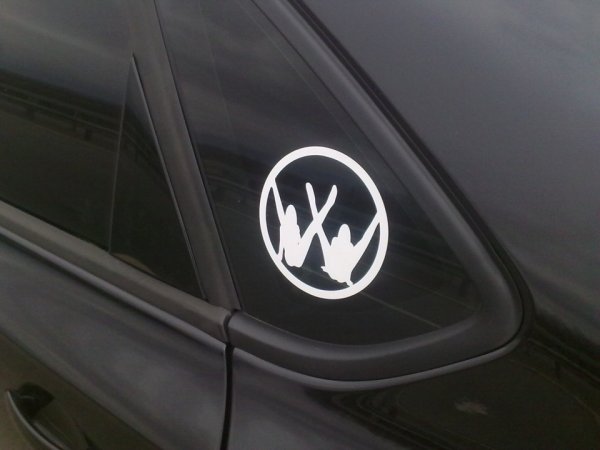 Наклейка Volkswagen Polo sedan