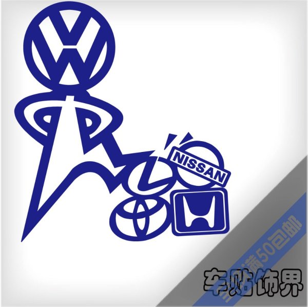 Наклейки Фольксваген Джетта