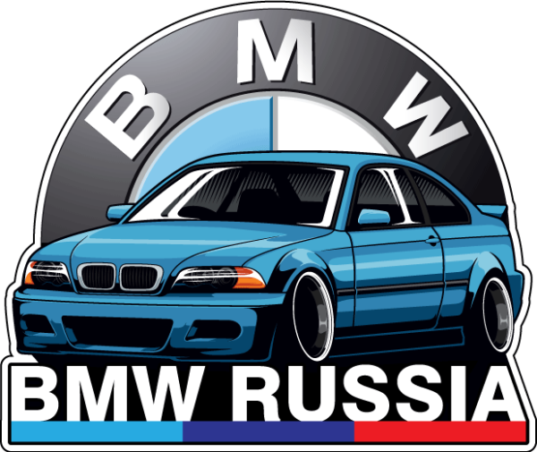 Наклейки на БМВ е34