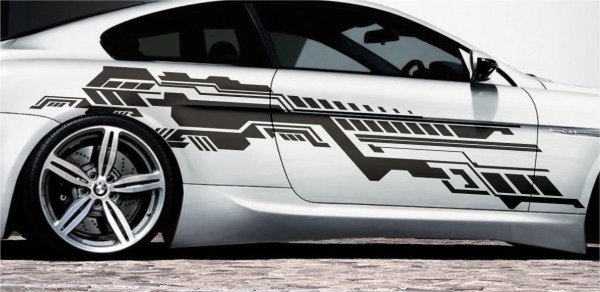 БМВ наклейки на кузов