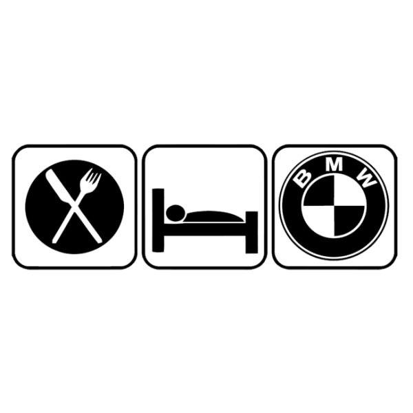 Наклейки на авто BMW