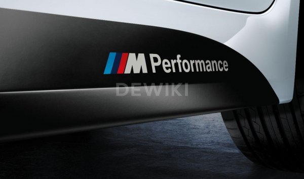 Наклейки m Performance на боковые пороги BMW x5 f15