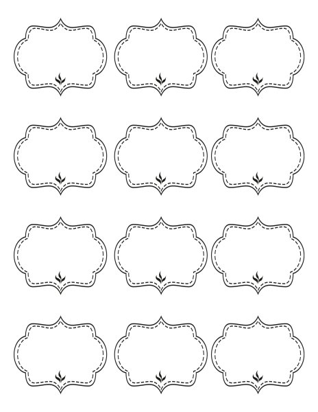 Красивые этикетки