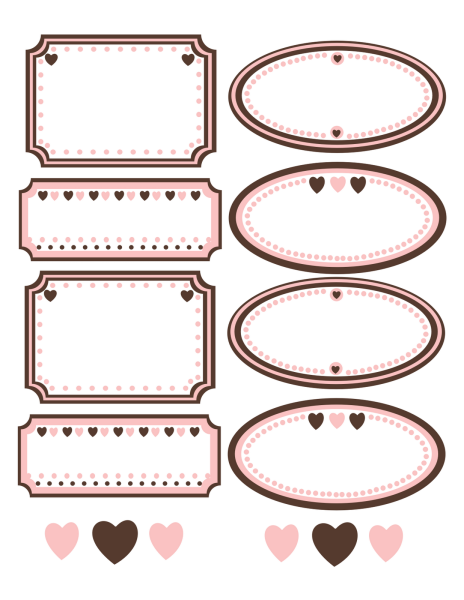 Этикетки для скрапбукинга