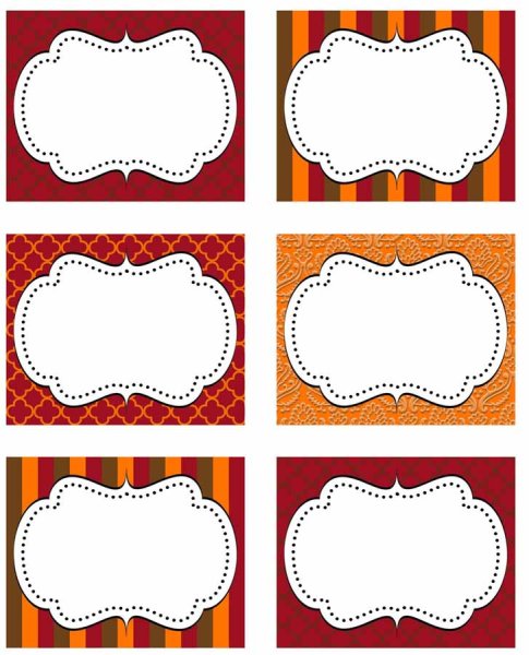 Трафареты для надписей на баночки