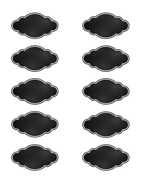 Наклейки на баночки