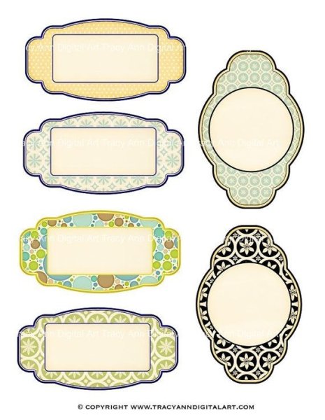 Ярлычки для скрапбукинга