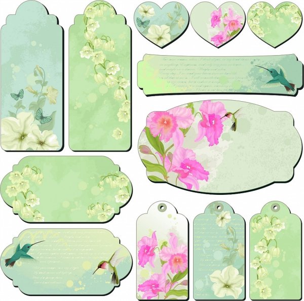 Ярлыки для скрапбукинга