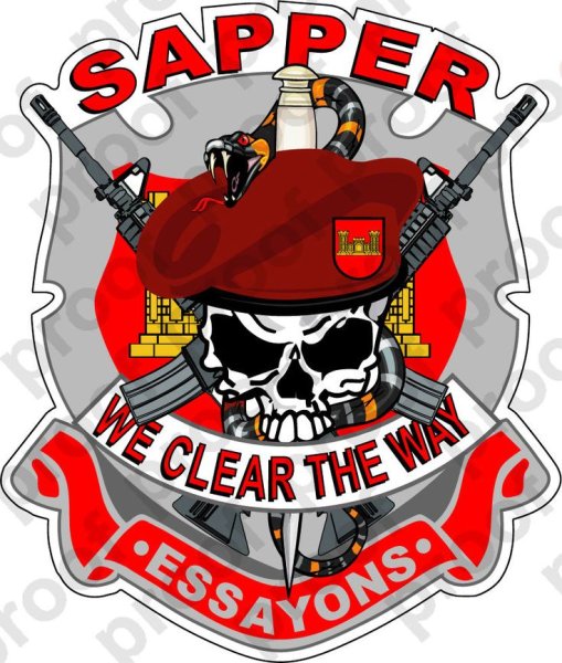 Саперная эмблема