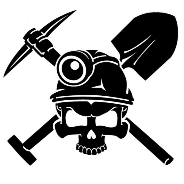 Наклейки на авто шахтерские