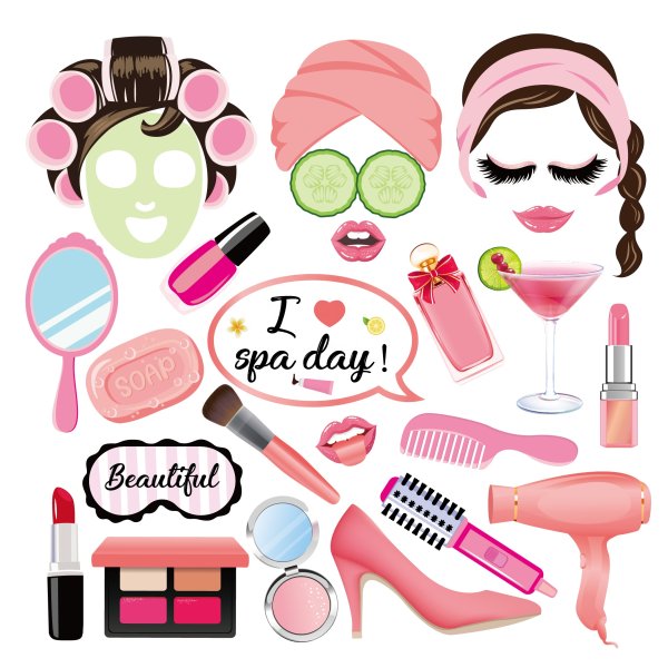 Стикер "косметика"