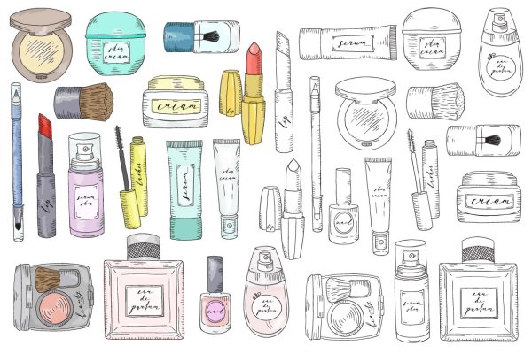 Стикеры для наклеек косметика