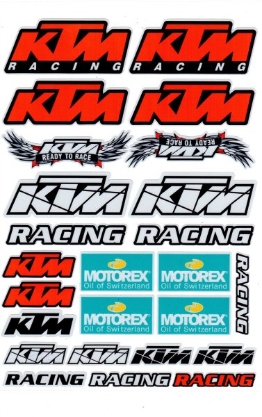 Комплект наклеек KTM