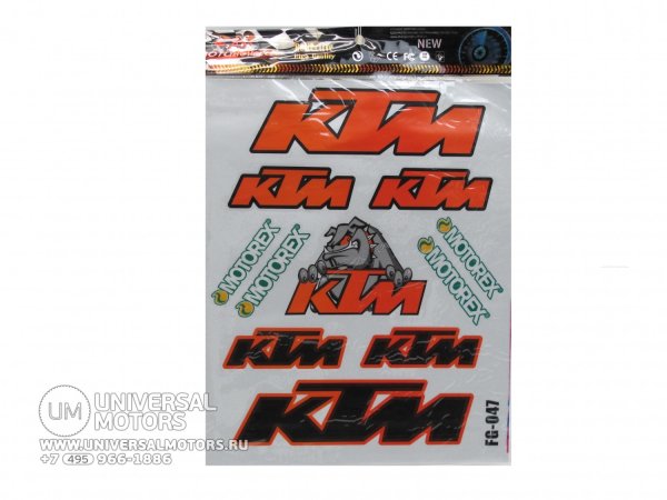 Наклейки на КТМ 85 SX
