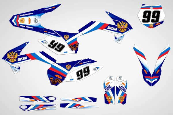 Графика КТМ ехс Red bull