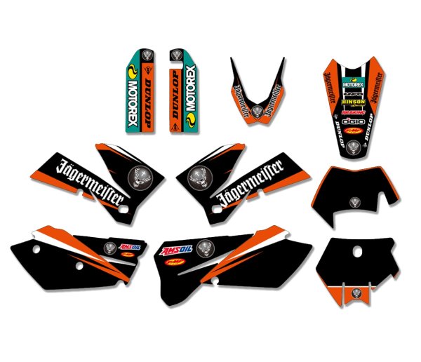 КТМ Дакар наклейка