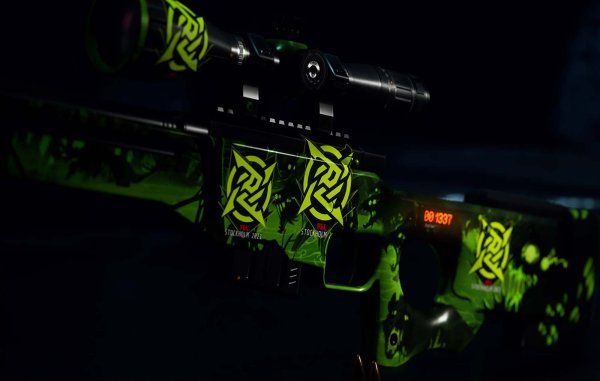 Наклейка mousesports Золотая Атланта 2017