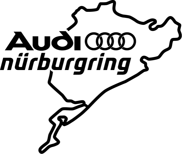 Наклейка Nurburgring на авто