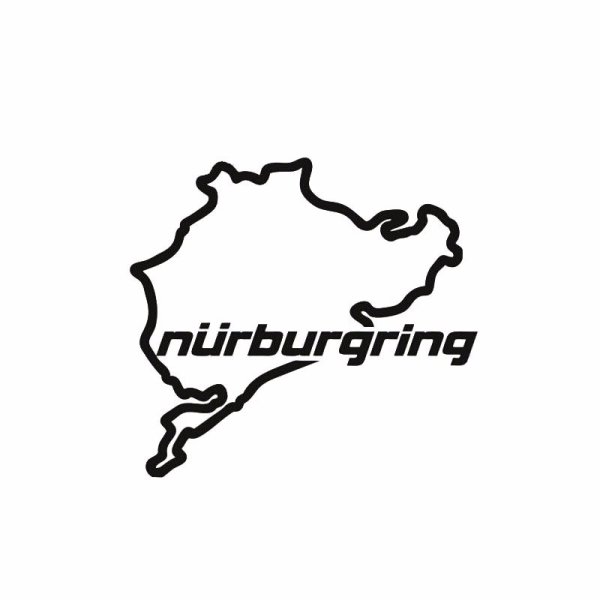 Nurburgring наклейка
