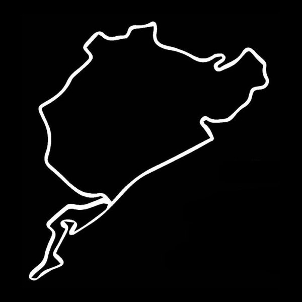 Nurburgring наклейка