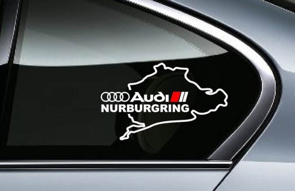Наклейка Nurburgring на авто
