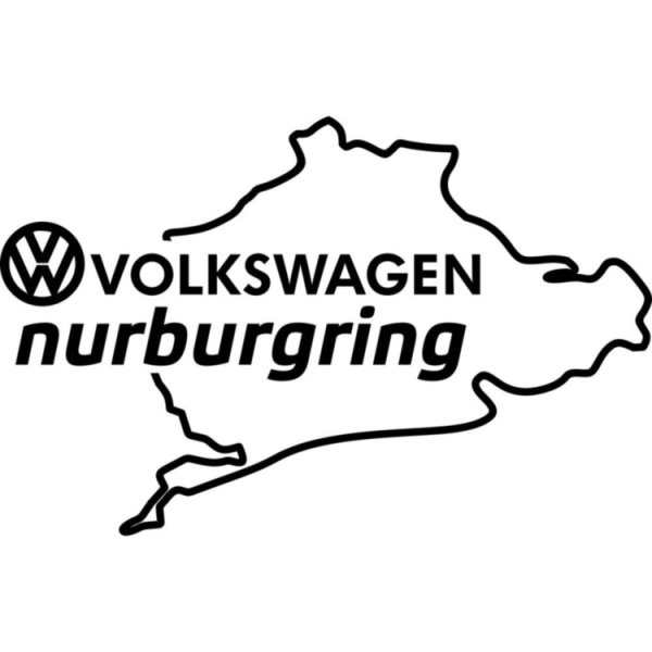 Наклейка Nurburgring на авто