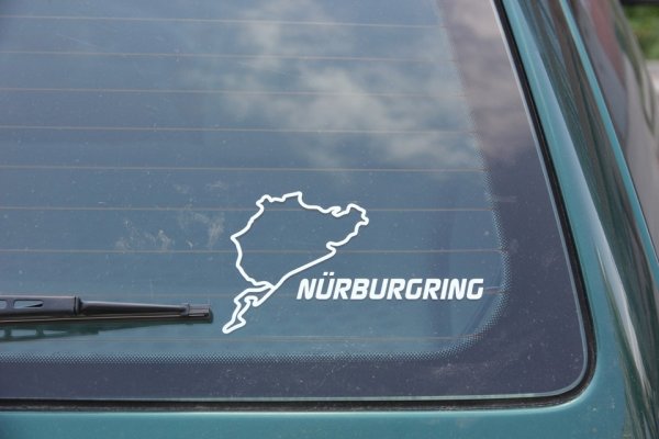 Нюрбургринг наклейка на машину