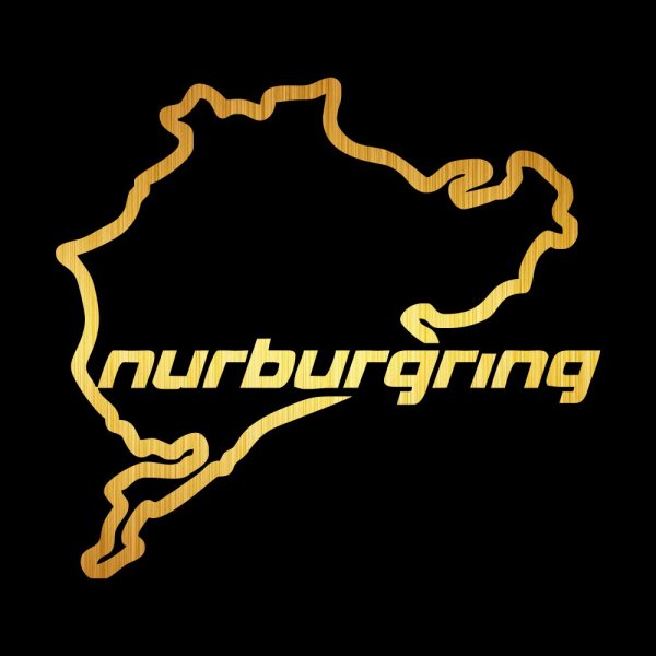 Наклейка Нюрбургринг БМВ