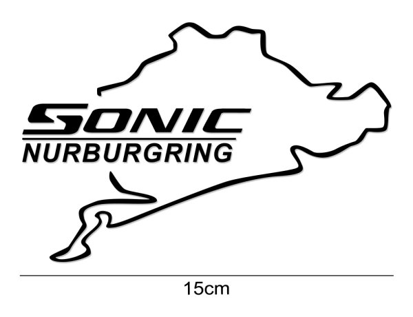 Нюрбургринг наклейки на Мерседес