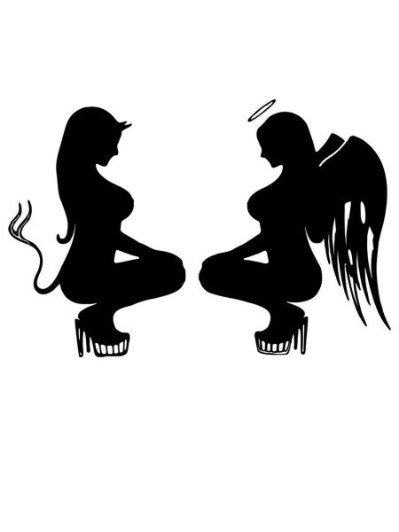 Автонаклейки девушки