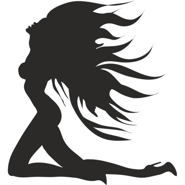 Автонаклейки девушки