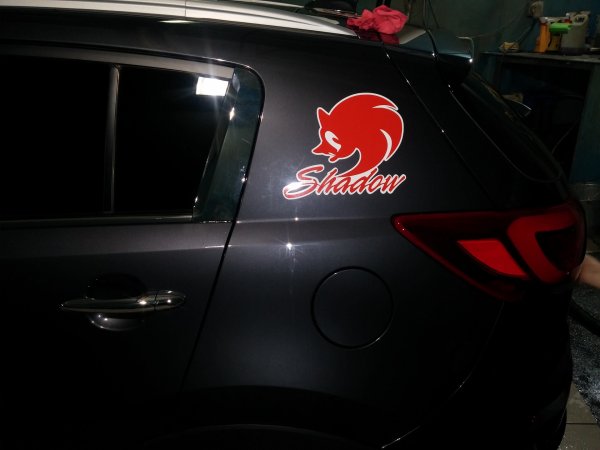 Наклейка на капот Киа Спортаж 3