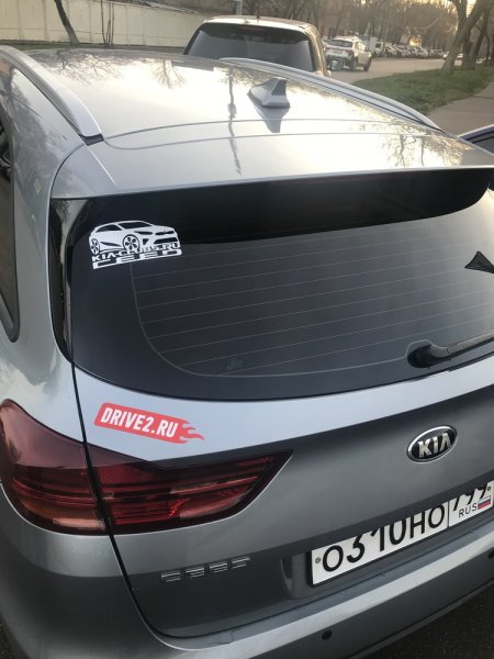 Ceed JD наклейка