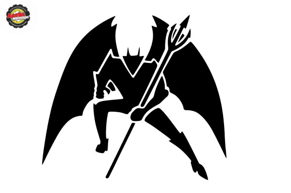 Диабло Райдер наклейка