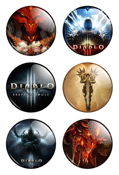 Наклейка диабло