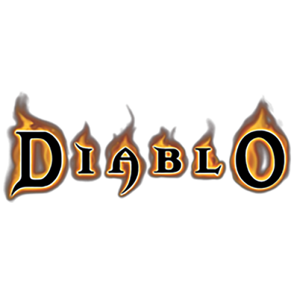 Диабло наклейка из 2000-х на машины