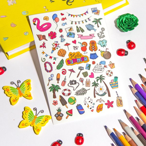 Летние Стикеры