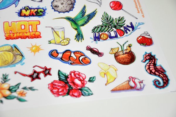 Стикер "лето"